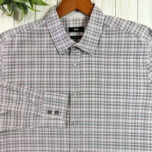 Hugo Boss Men’s Shirt Long Sleeve Button Down Size XL